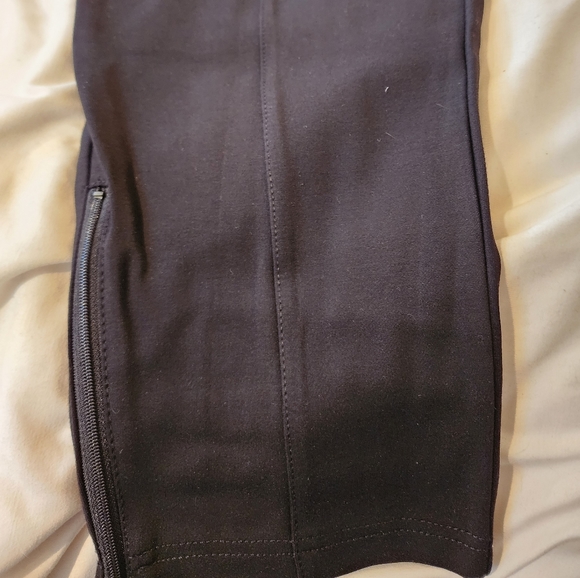 Betabrand 3XL Petite Stretchy Straight Leg Zip Ankle Zip Pockets w/Pleat NWOT - Picture 4 of 6